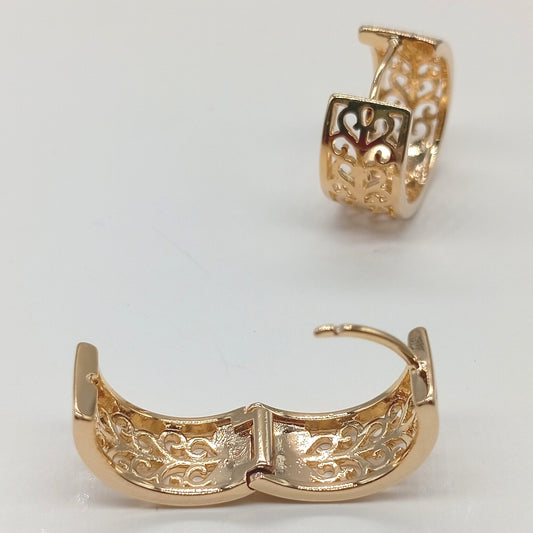 Aretes argolla Huggie 1.6 cm