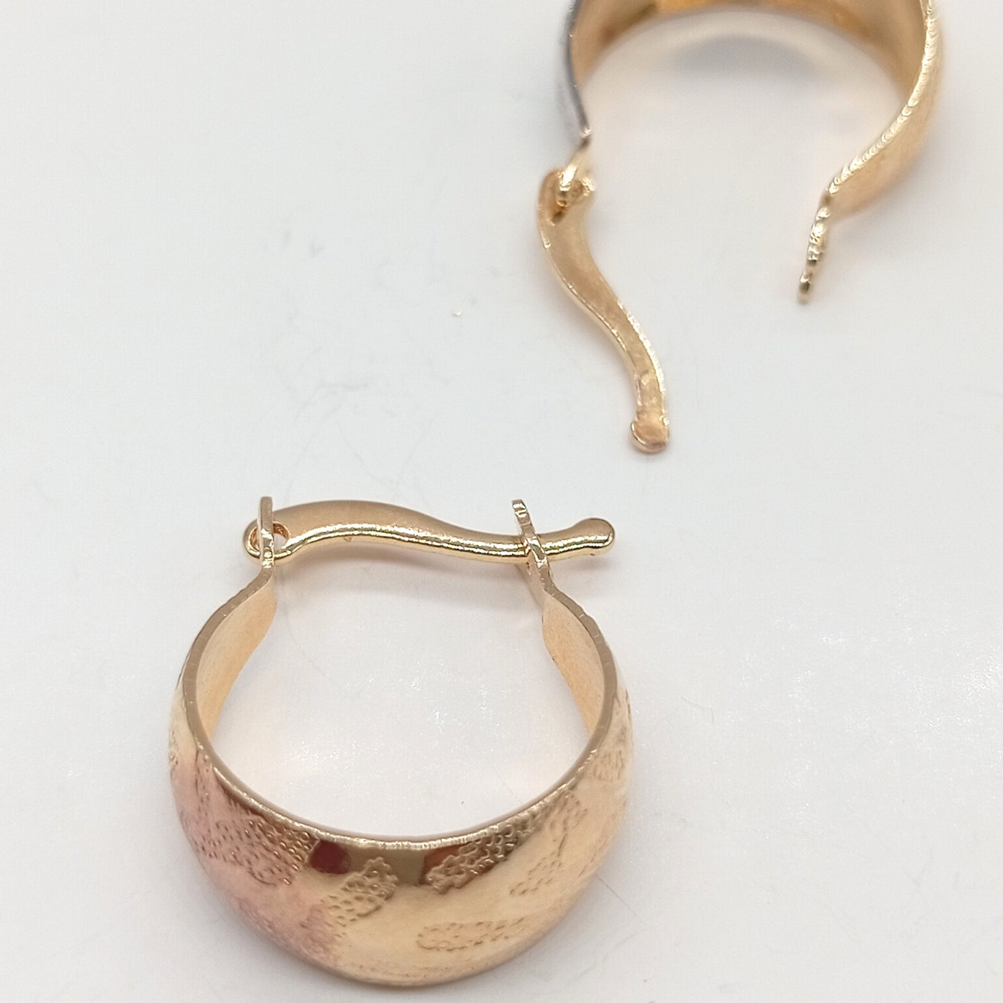 Aretes argolla estilo italiana 1.5 cm
