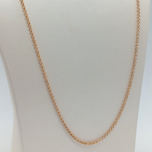 Cadena tejido marina 60 cm