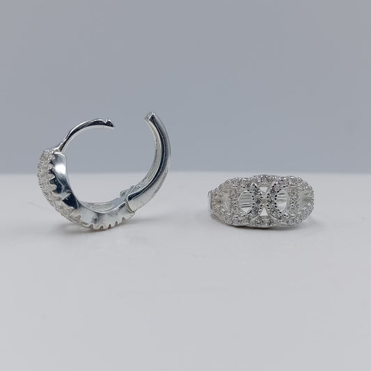 Aretes argolla huggie 1.6 cm