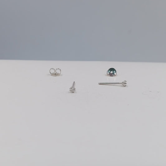 Arete chispa cuadrada 2 mm