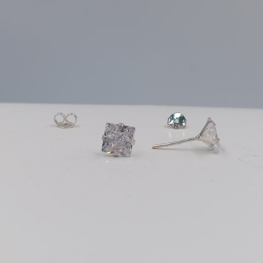 Arete chispa cuadrada 6 mm