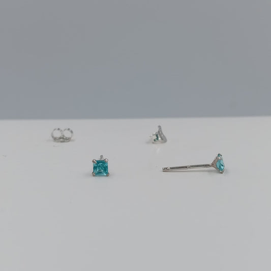 Arete chispa cuadrada 3 mm