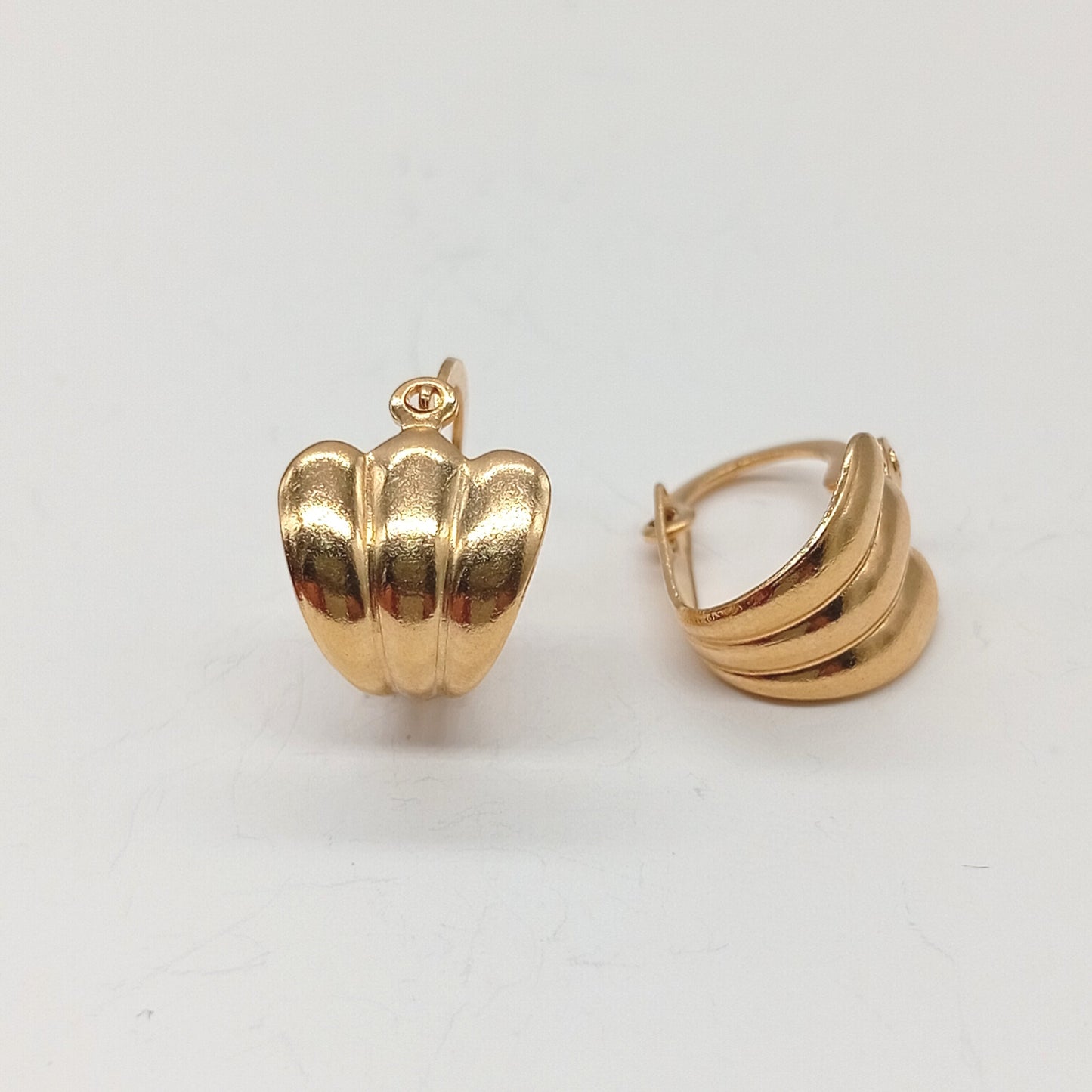 Aretes argolla estilo italiana
