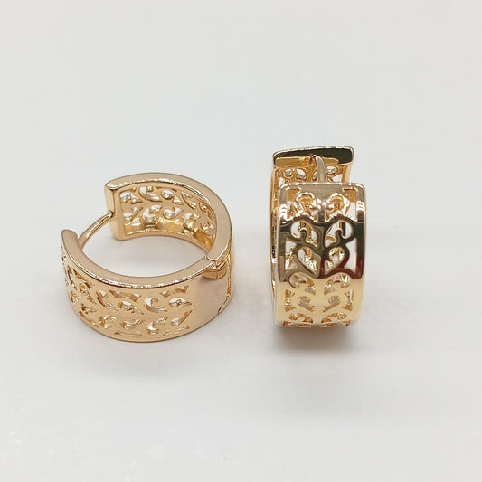 Aretes argolla Huggie 1.6 cm