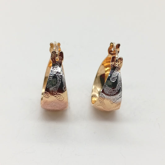 Aretes argolla estilo italiana 1.5 cm