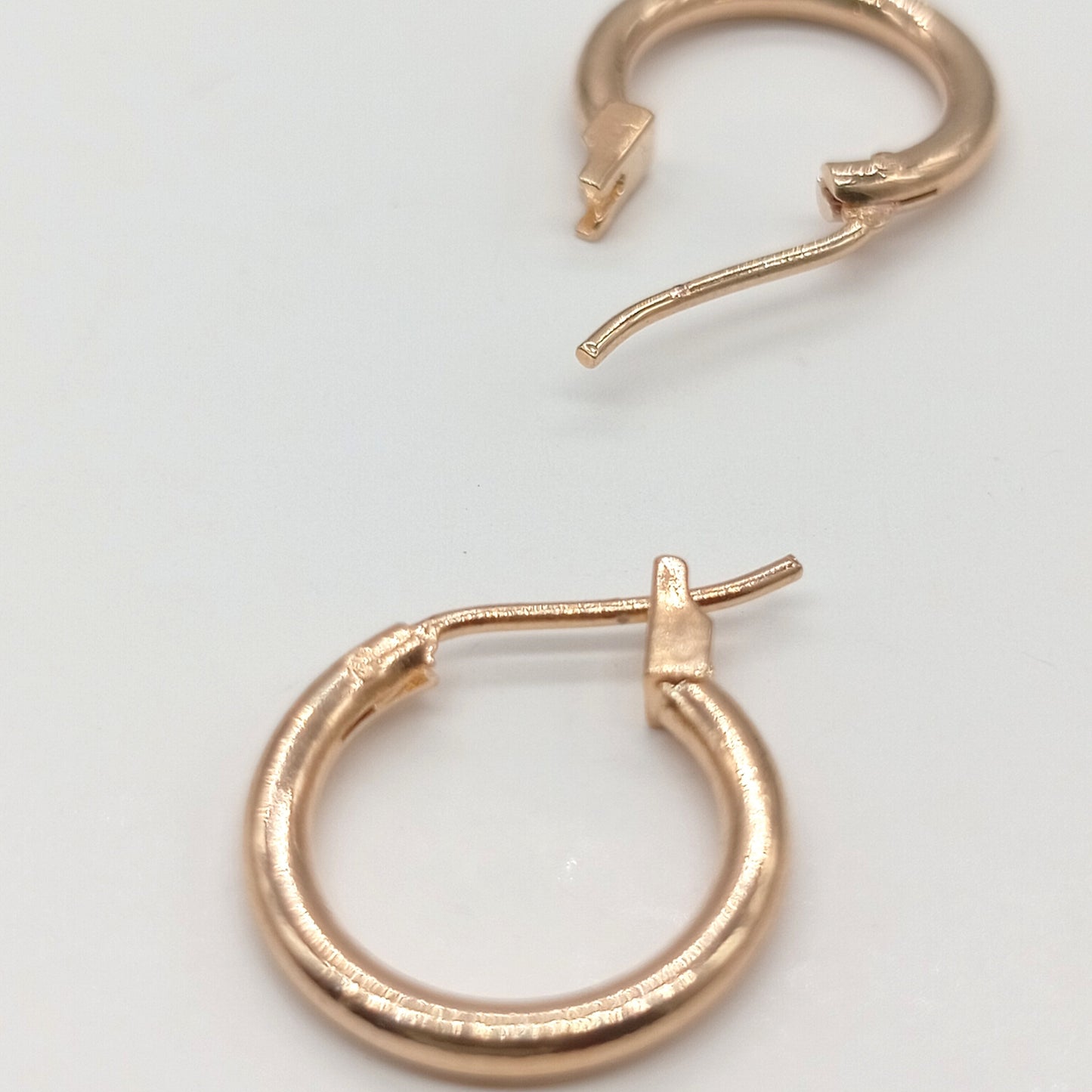 Aretes argolla estilo italiana 1.3 cm