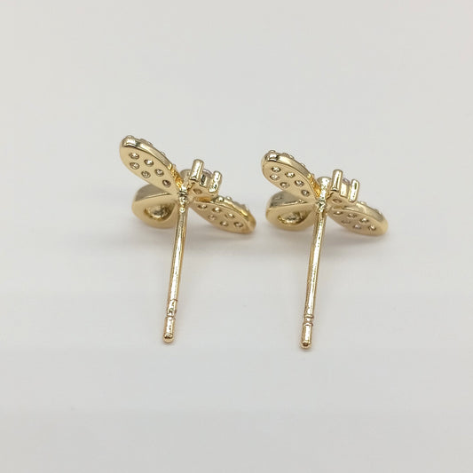 Arete corto abeja