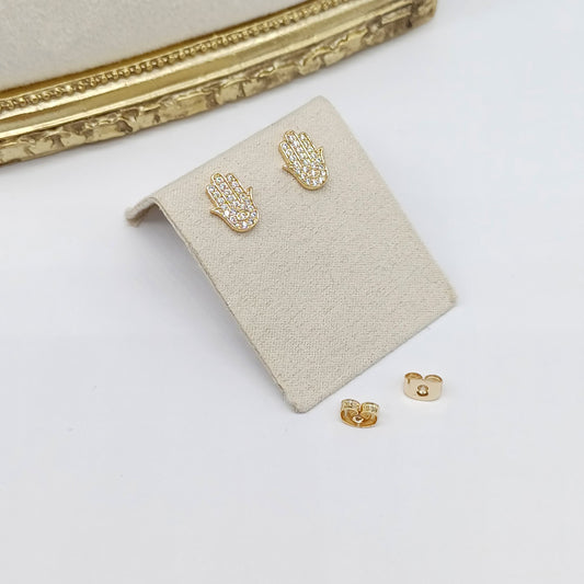 Aretes Mano de Fátima