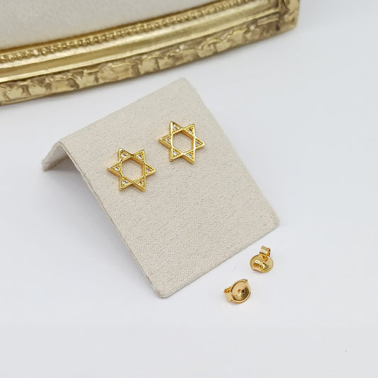 Aretes Estrella David