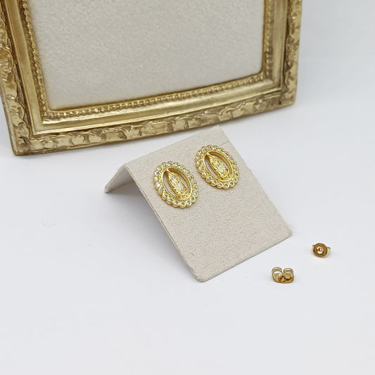 Aretes Virgen Guadalupe