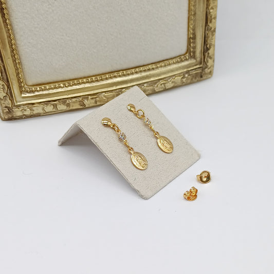 Aretes Virgen Guadalupe