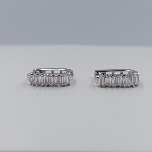 Aretes argolla huggie 1.5 cm