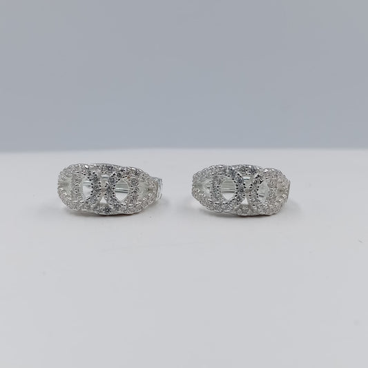 Aretes argolla huggie 1.6 cm
