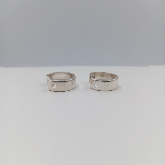 Aretes argolla huggie 1.5 cm