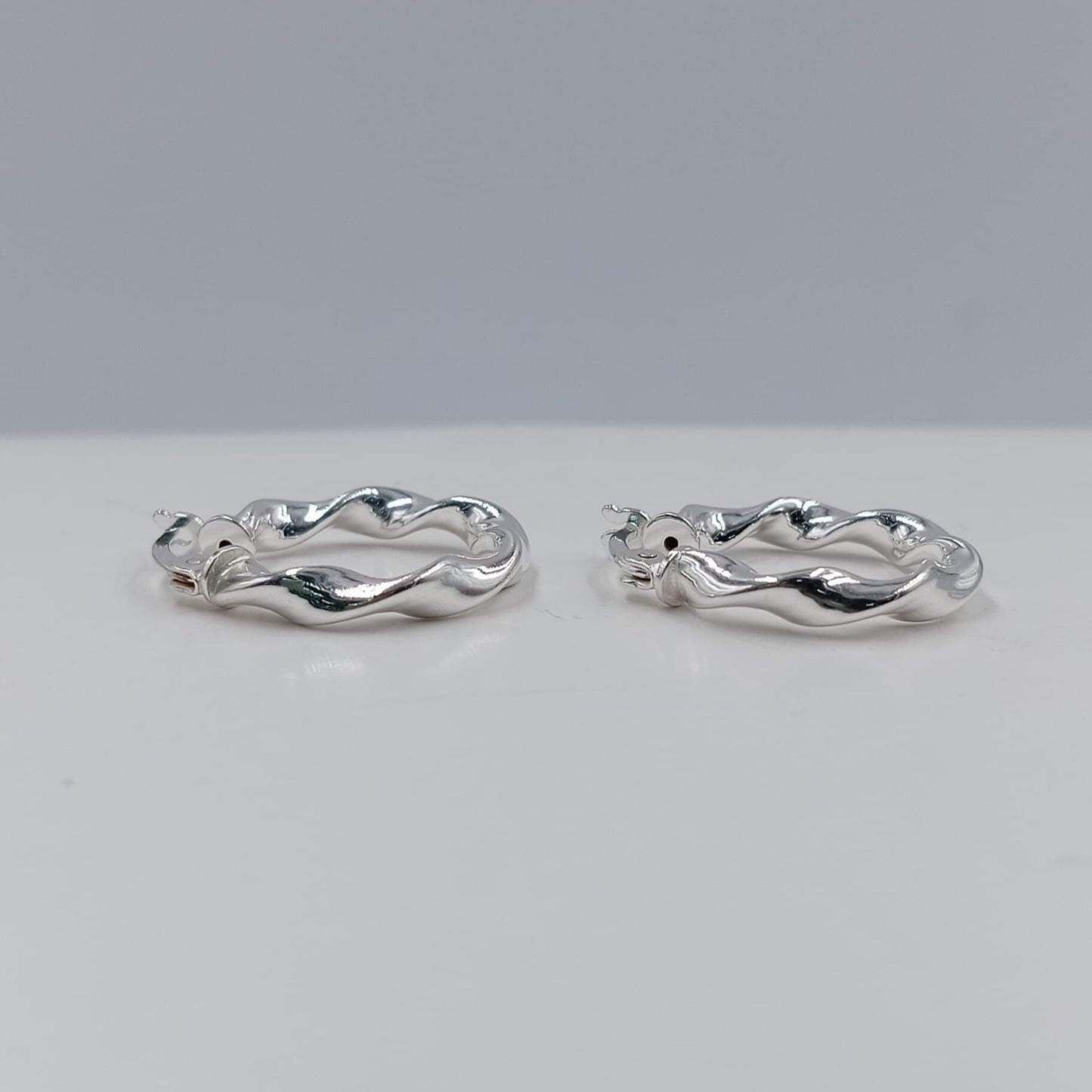 Aretes argolla estilo italiana 1.8 cm