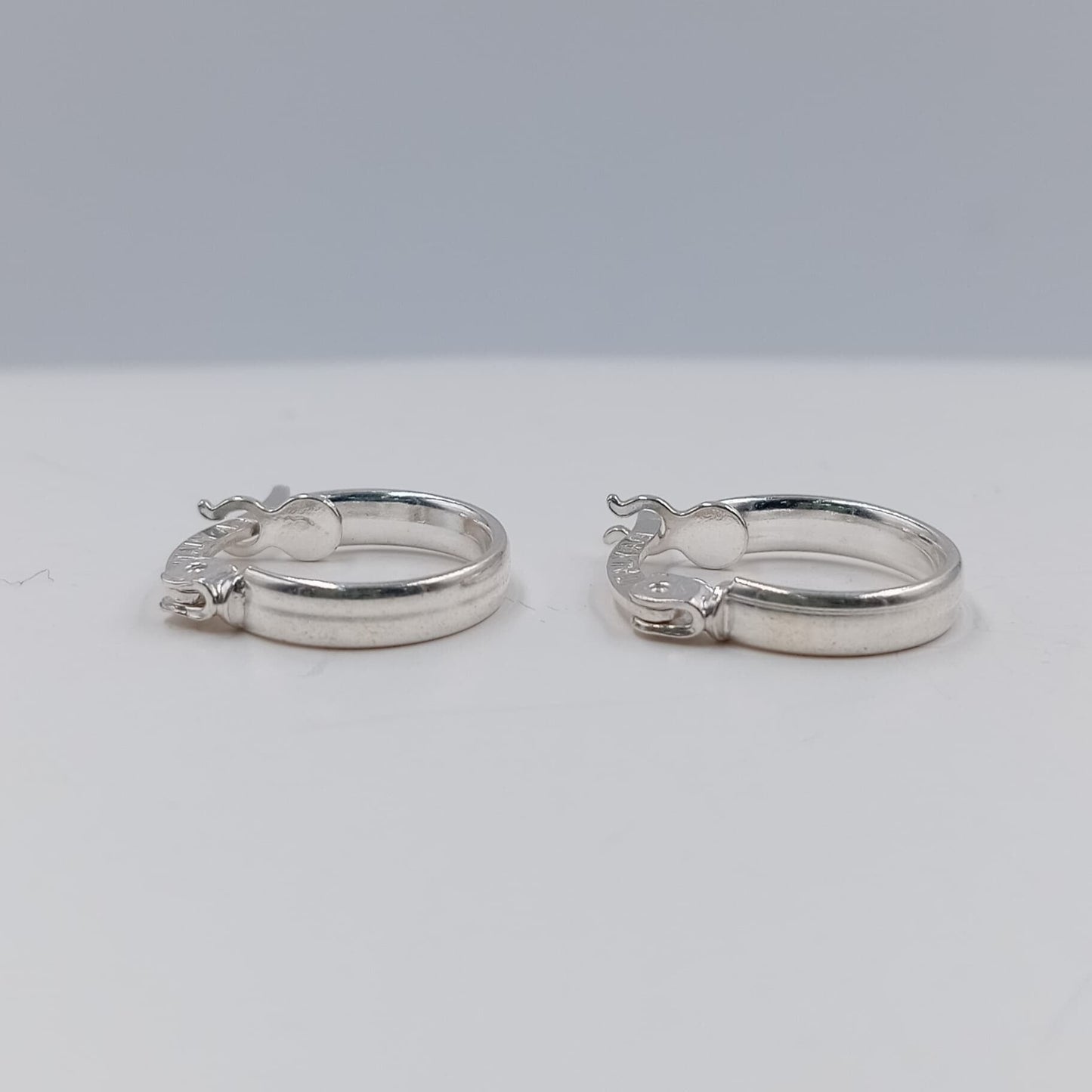 Aretes argolla estilo italiana 1.4 cm