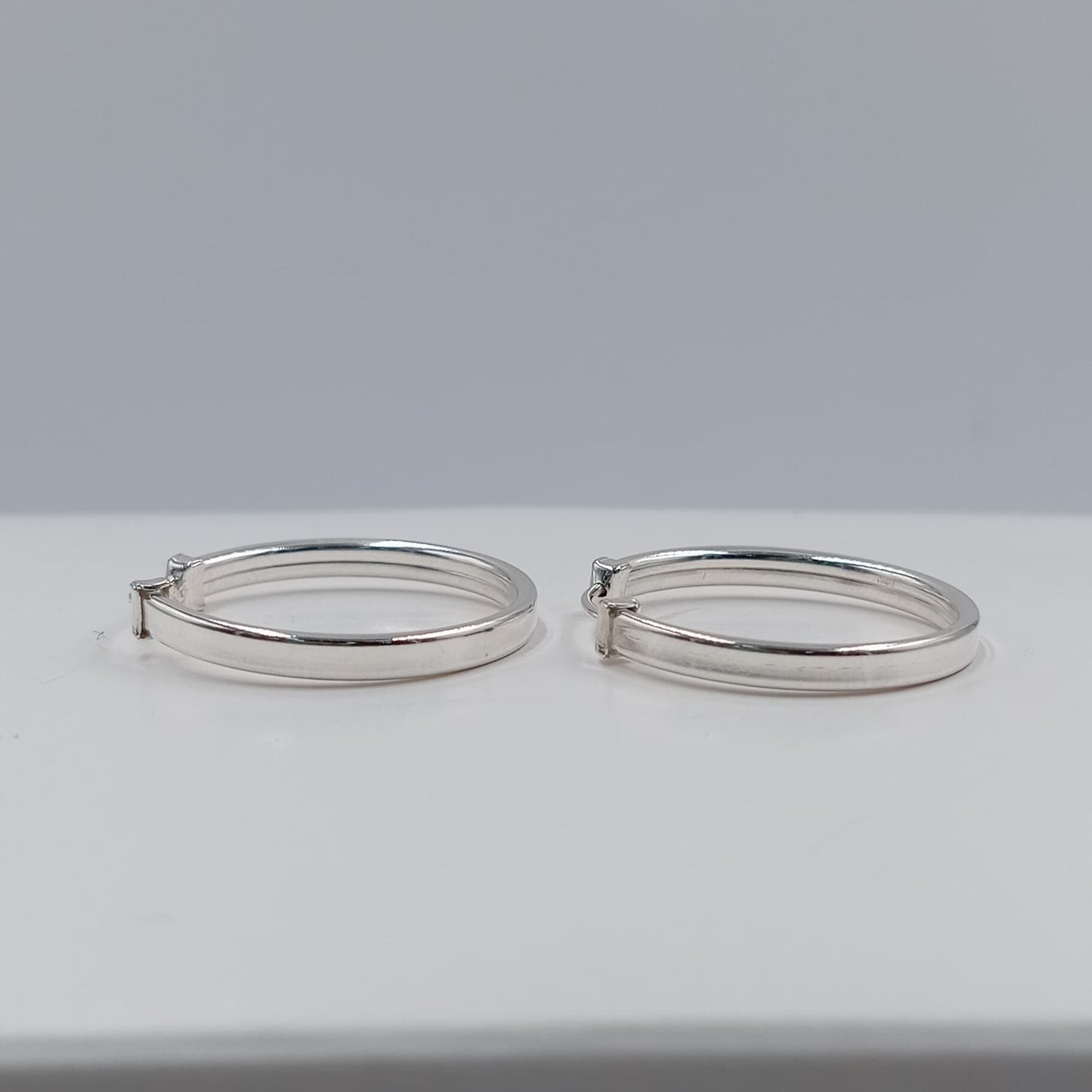 Aretes aro continuo 2.5 cm