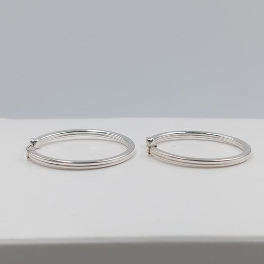 Aretes aro continuo 3 cm