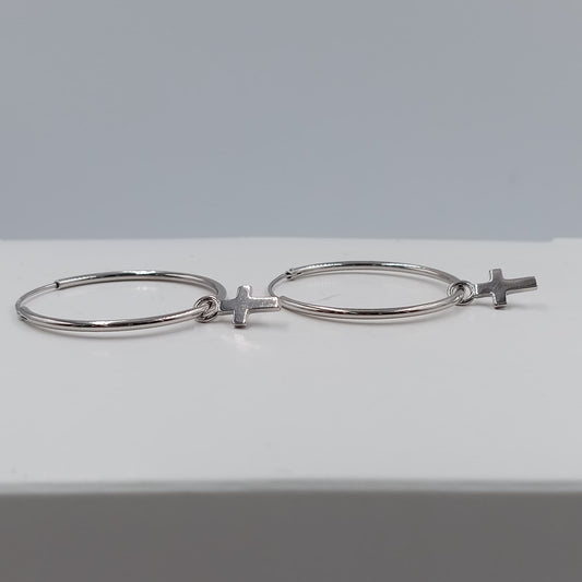 Aretes aro continuo 3 cm