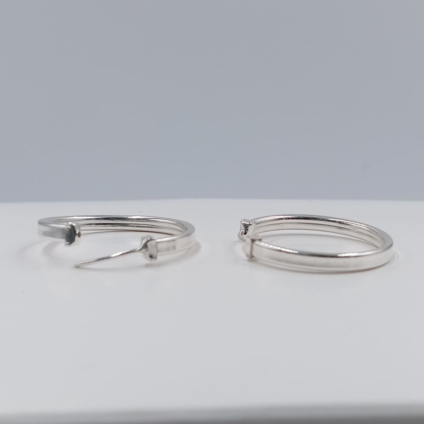 Aretes aro continuo 2.5 cm