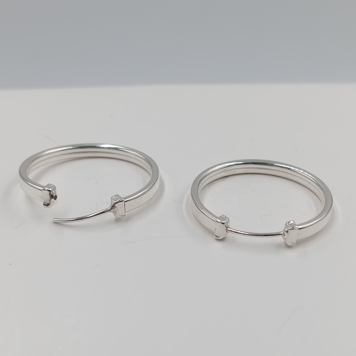 Aretes aro continuo 2.5 cm